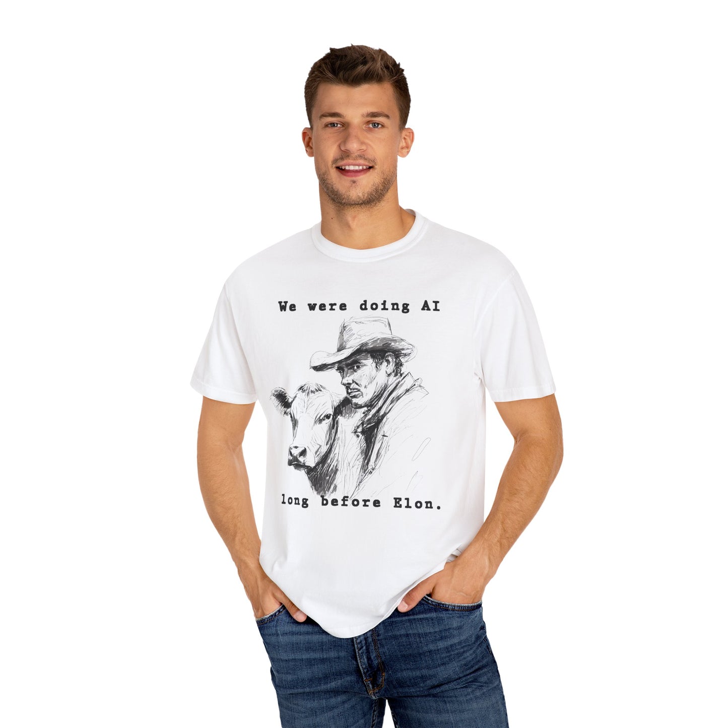 Funny Veterinary AI Graphic T-Shirt
