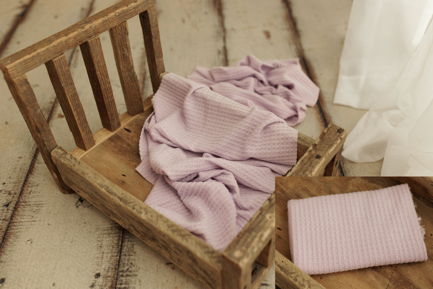 Lilac Waffle Wrap