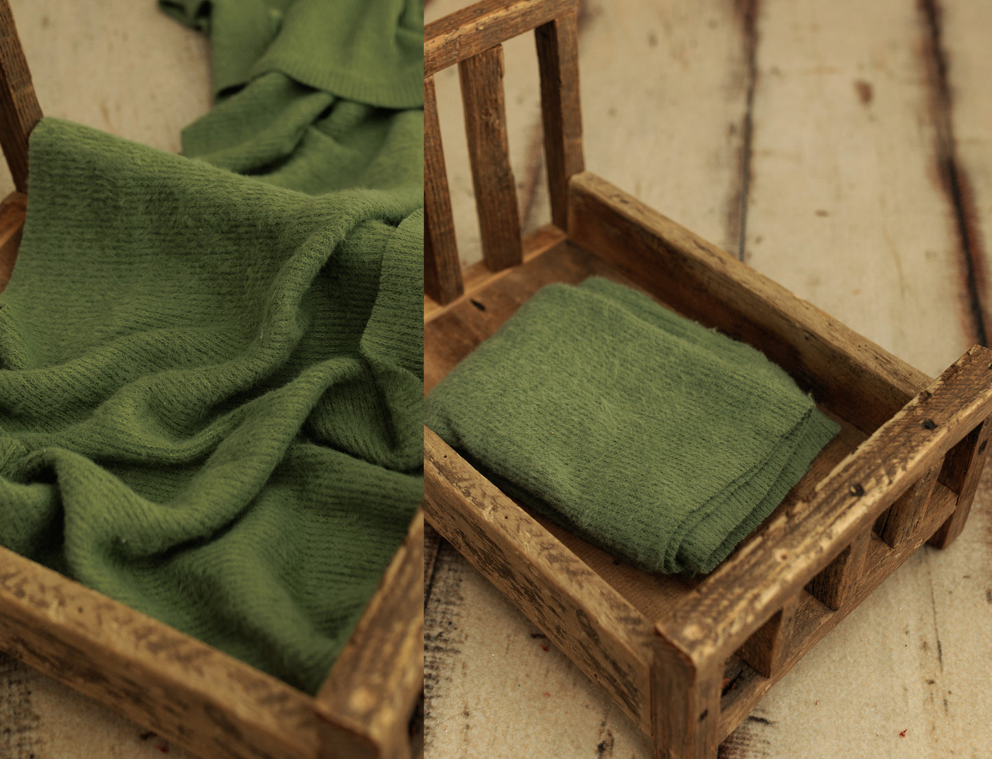 Green Fuzzy Wrap