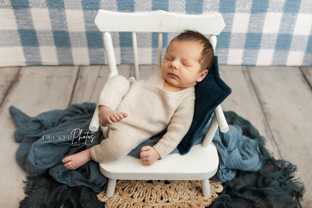 Willow Check | Poly Paper Photography Backdrop
