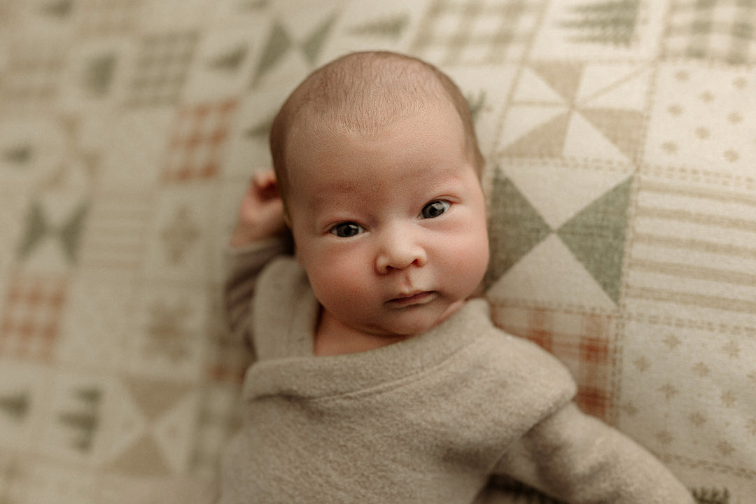Home For the Holidays | Newborn Posing Fabric & Wrap
