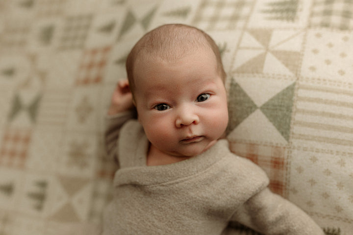 Home For the Holidays | Newborn Posing Fabric & Wrap