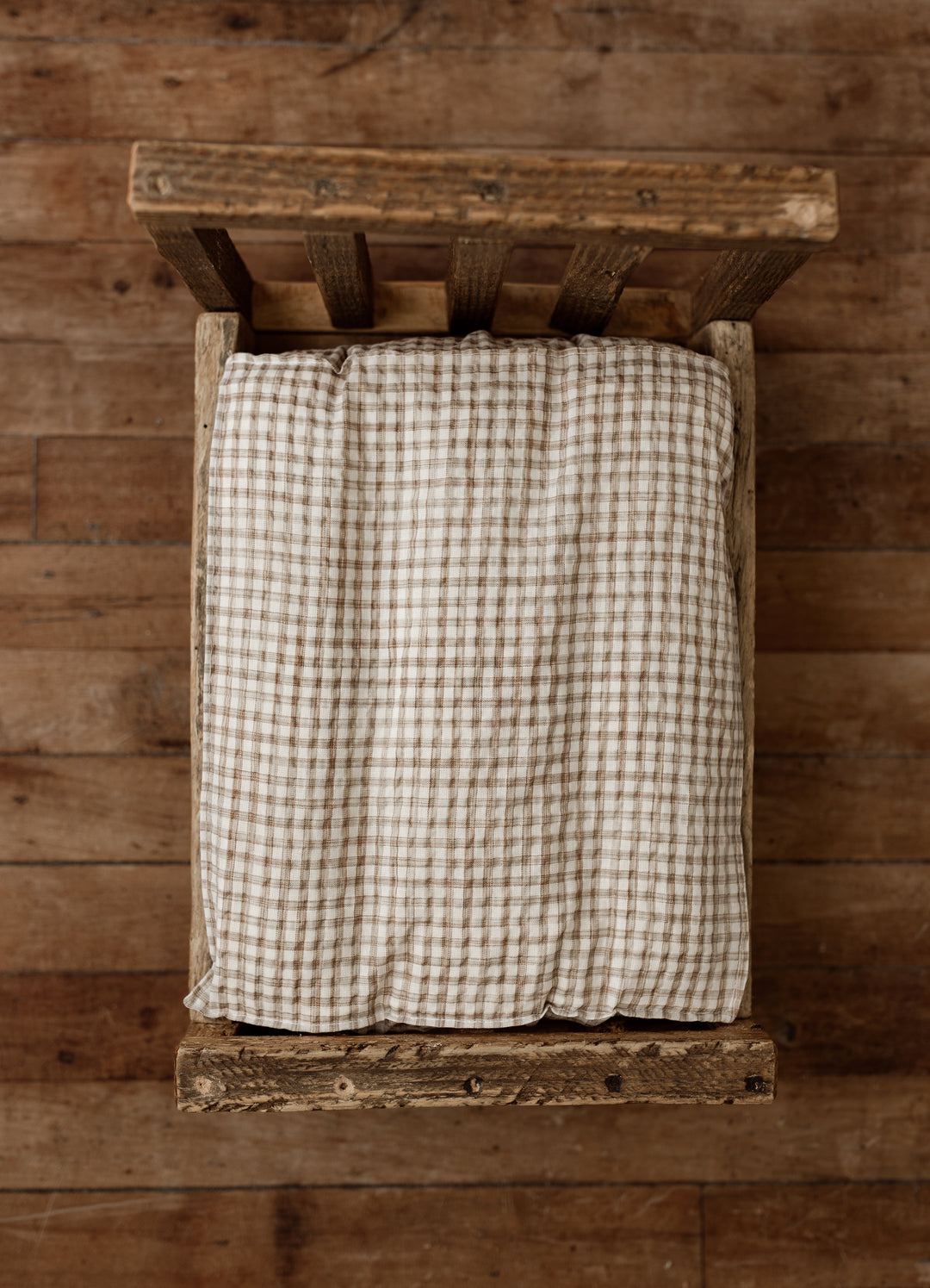 Mill House Check | Newborn Bed Sheet & Pillowcase