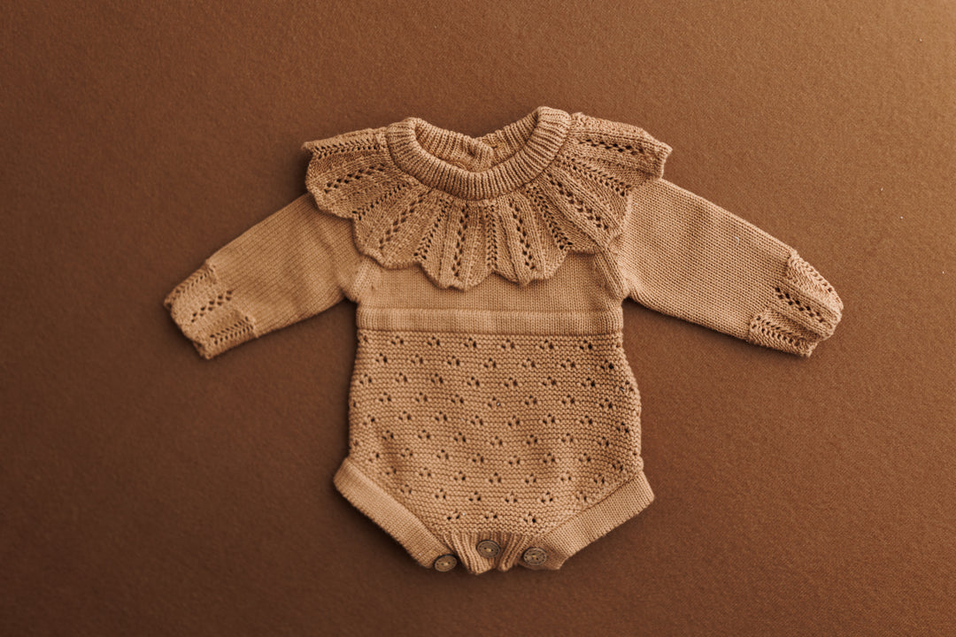 SADDLE | Newborn Romper
