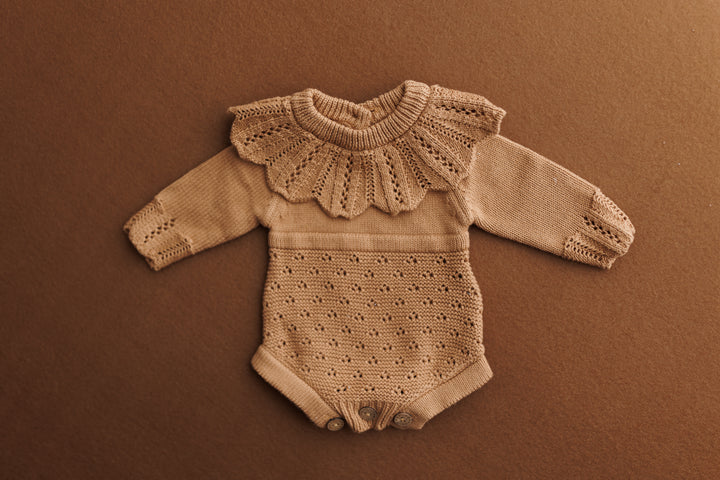 SADDLE | Newborn Romper