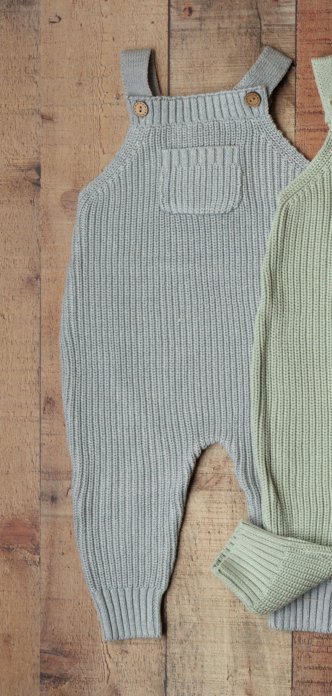 Poppy Lane Sitter Romper | Dusty Blue