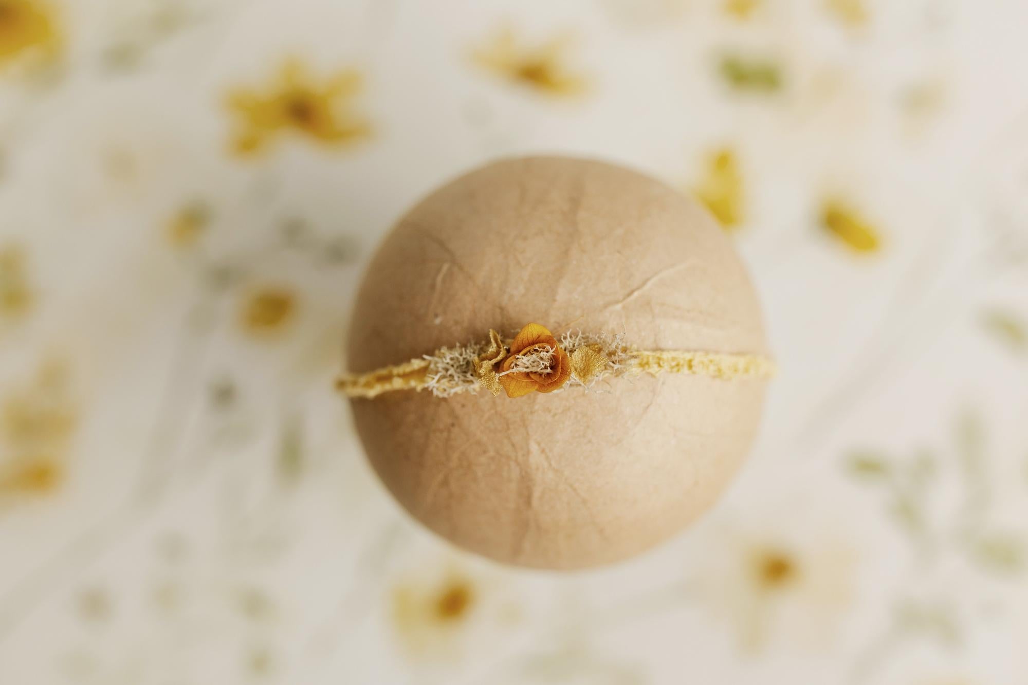 Andrena Newborn Tiebacks | Dainty Bow + Mini Floral Tieback