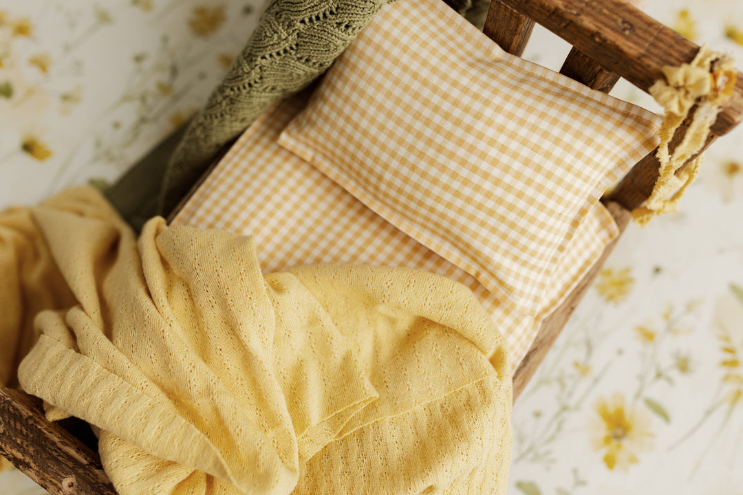 Andrena Newborn Bed Sheets + Pillowcase