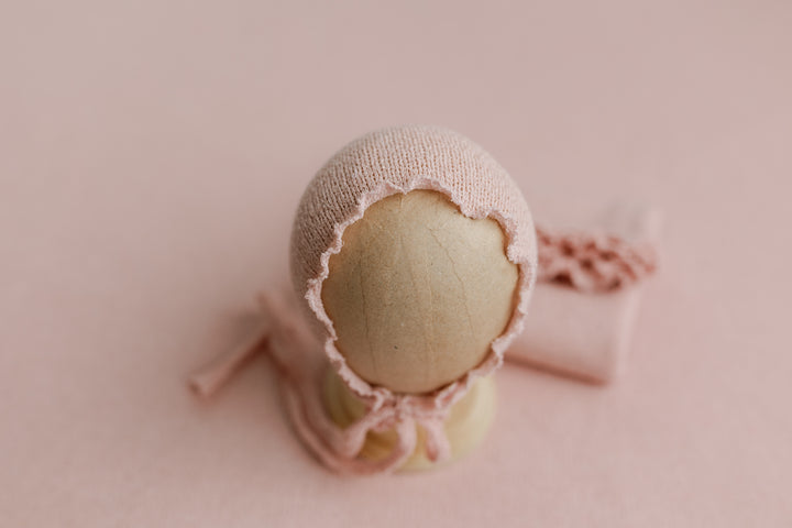 Nest | Carnation Ruffle Bonnet