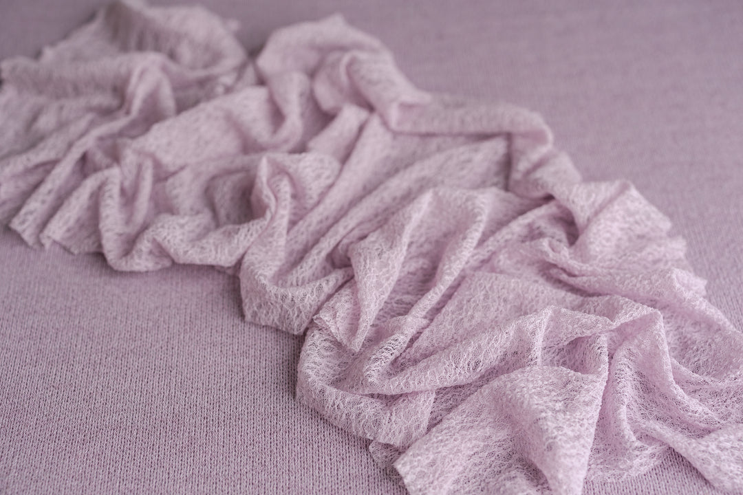 Nest | Thistle Posing Fabric + Stretch Lace Wrap