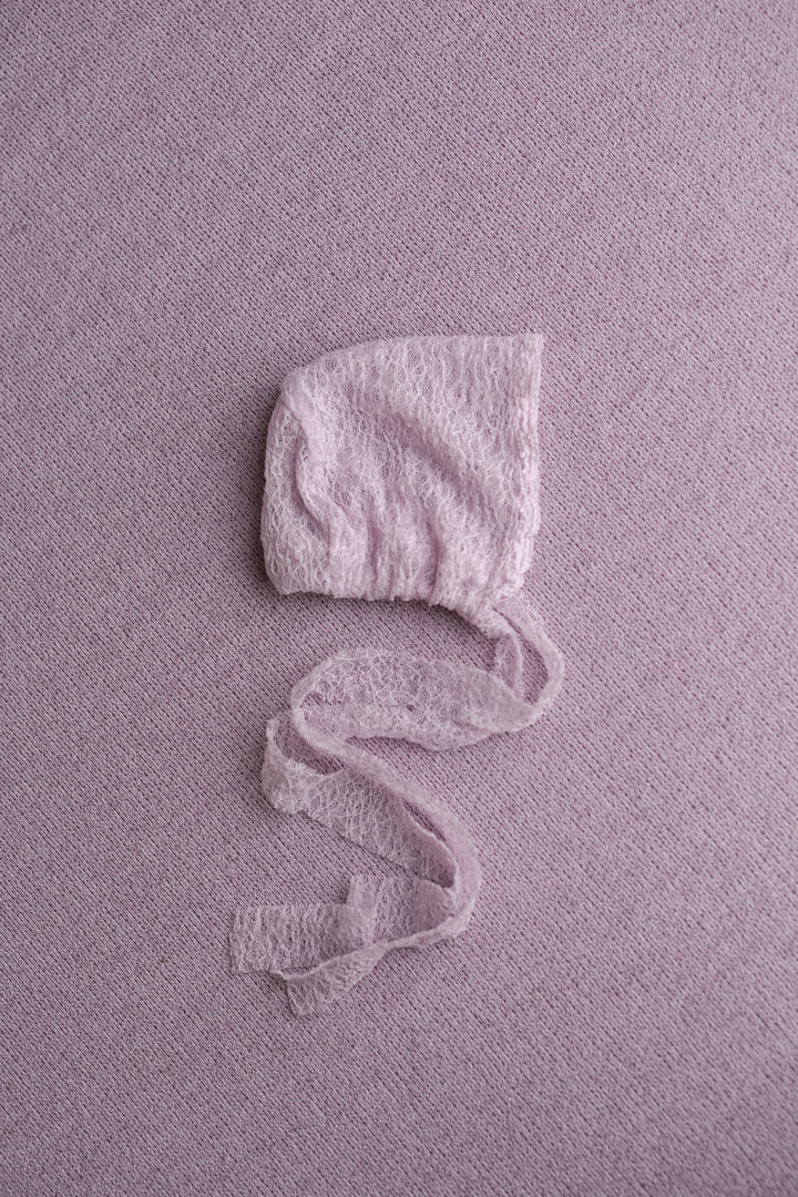 Thistle Lace Newborn Bonnet