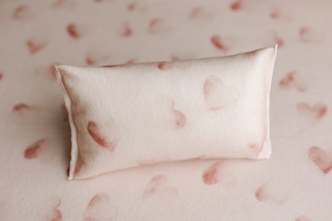 Crush Heart Print Pillowcase