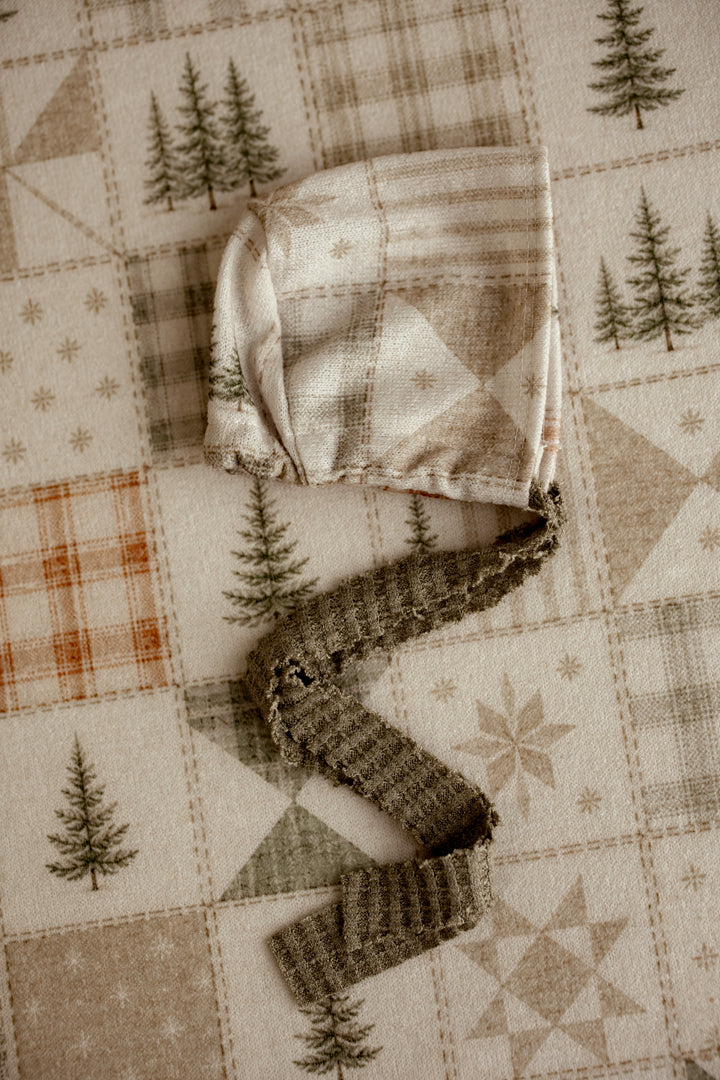 Home For the Holidays | Newborn Bonnet