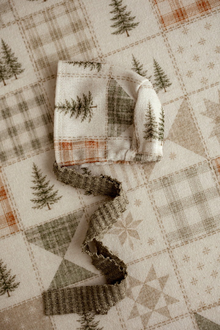 Home For the Holidays | Newborn Bonnet