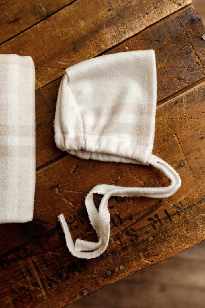 Grandpa's Chair Newborn Bonnet