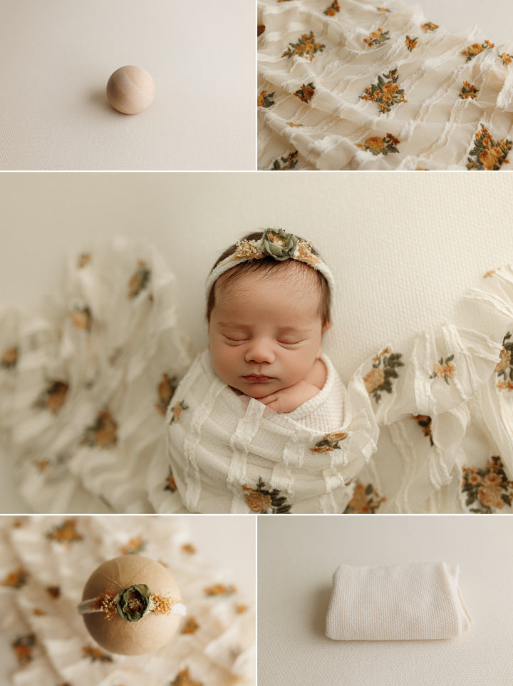 Gabby | Embroidered Floral Layer