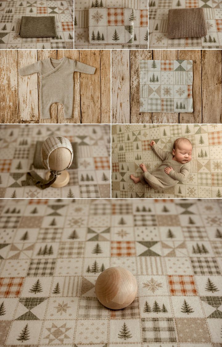 Home For the Holidays | Newborn Bonnet