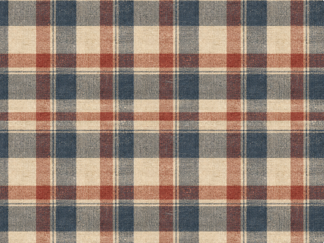 Patriot Plaid | Poly Paper Photography Backdrop