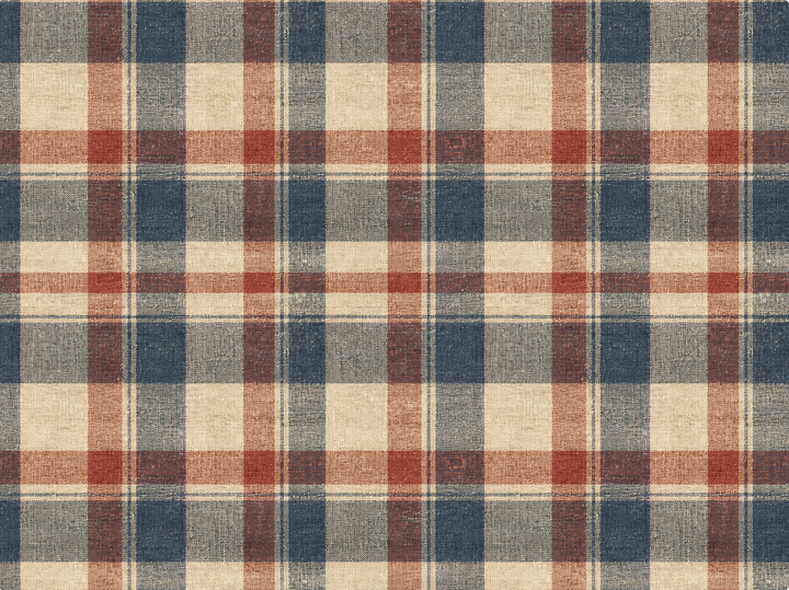 Patriot Plaid | Poly Paper Photography Backdrop