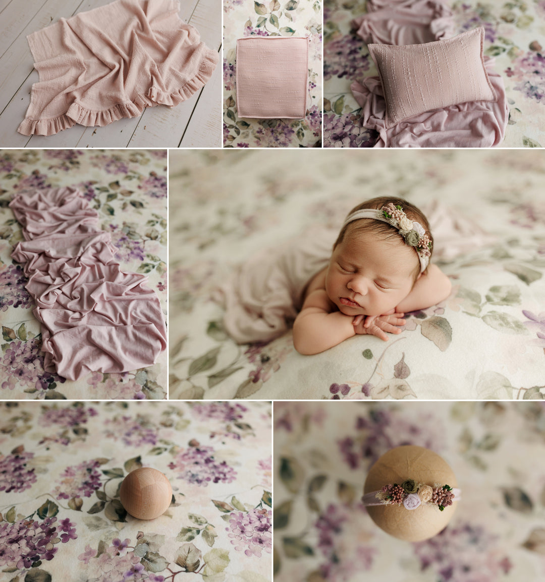 WITNEY | Floral Posing Fabric Drop