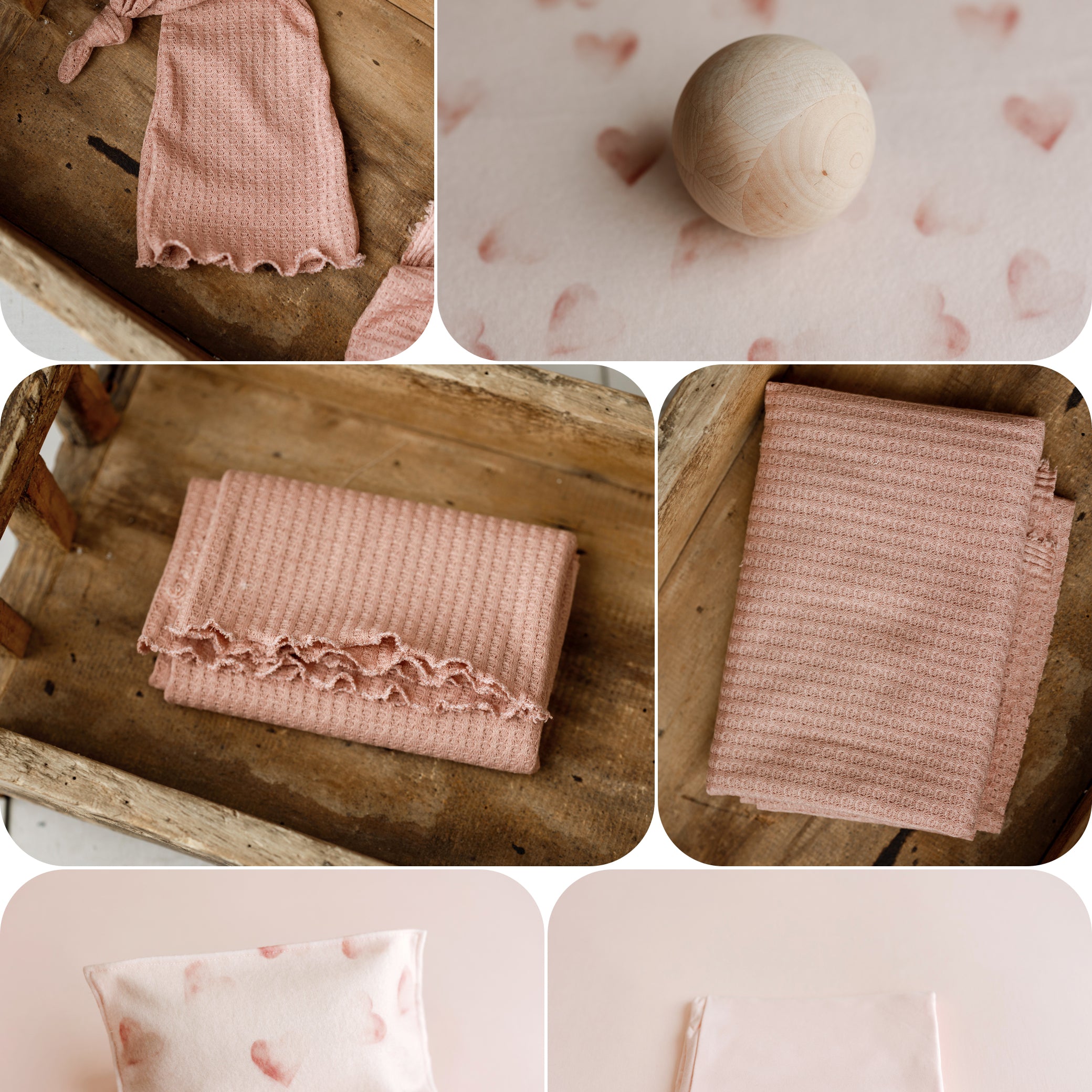 Crush Fabric Drop + Wraps